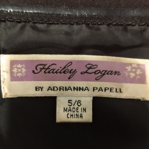 Vintage formal strapless black dress. - Picture 3 of 3